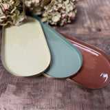 Block Colour Oval Trays