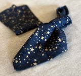 Pair of Navy Star Napkins