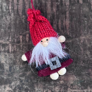 Felt Santa Tree Decorations