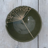 Green Seedhead Bowl