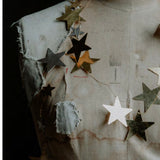 Gold & Silver Star Garland