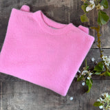 Soft Alpaca Short Sleeve Jumper