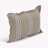 Ink Stripe Linen Cushion