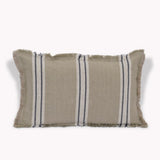 Ink Stripe Linen Cushion