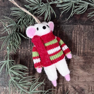 Felt Mouse in Jumper