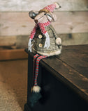 Large Shelf Sitting Fabric Mouse