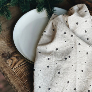 Starry Cotton Teatowel