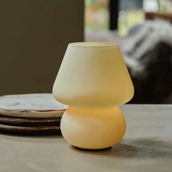 Wireless LED Lamp in Buttermilk