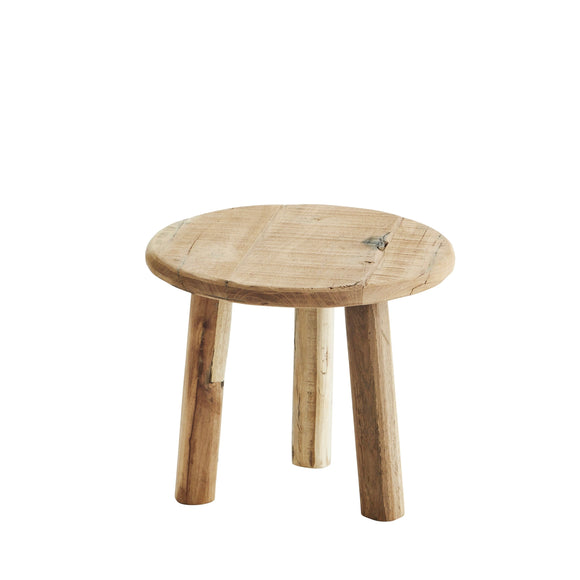 Recycled Wood Milking Stool