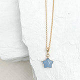 Agate Star Gold Plated Necklace