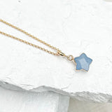 Agate Star Gold Plated Necklace