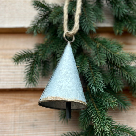 Single Zinc Bell on Rope