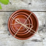 Set of 3 Clay Rustique Tapas Bowls