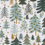 Christmas tree pattern detail on Gisela Graham Christmas paper napkins