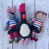 Large Organic Cotton Knitted Soft Toys