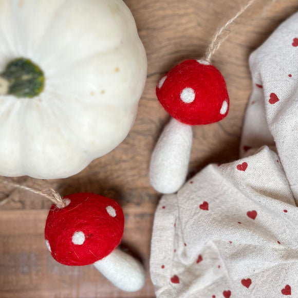 Fairtrade Felt Toadstool