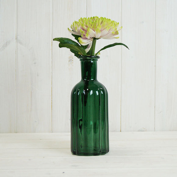 Glass Bottle - Forest Green