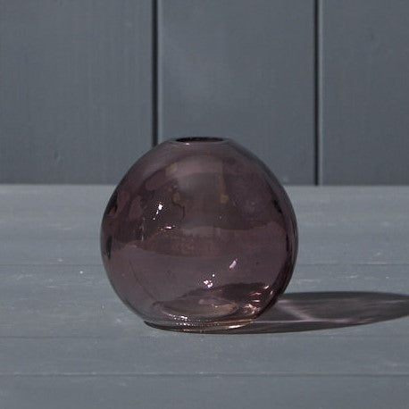 Amythest Mini Globe Vase