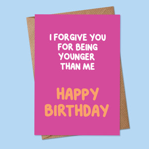 I Forgive You Card