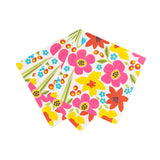 Bright Floral Paper Napkins