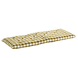 Mustard & White Check Cotton Mattress