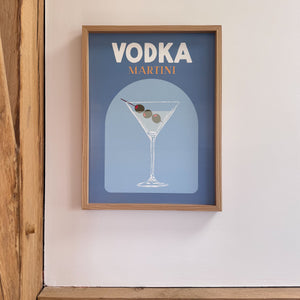 Vodka Martini Framed Print