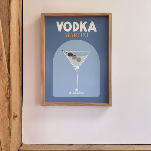 Vodka Martini Framed Print