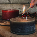 Rustic 3 Wick Candle in Forest