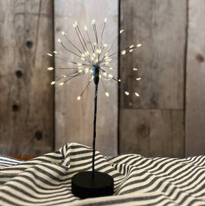 LED Starburst  Light - Black