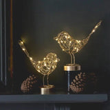LED Robin Light - Gold
