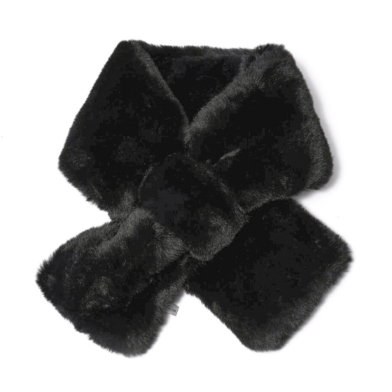 Tuck Through Scarf Black