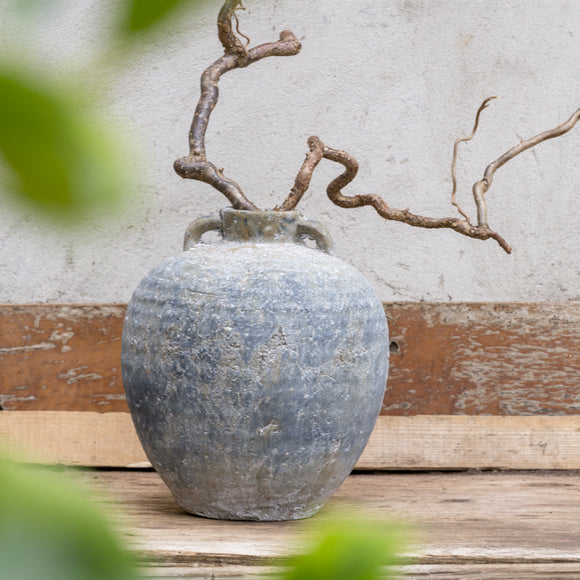 Ribbed Olea Jar