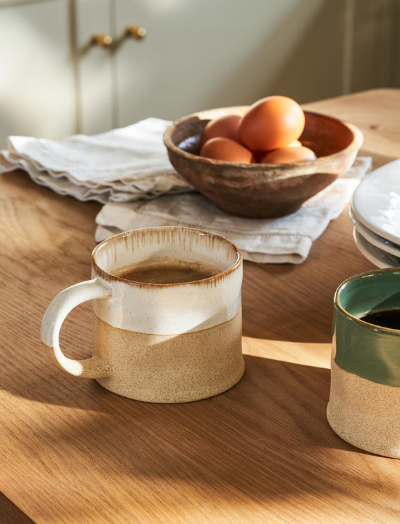 Stoneware Mug - White