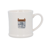 Mini Ceramic Mug with House