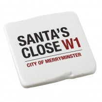 Santas Close Coaster