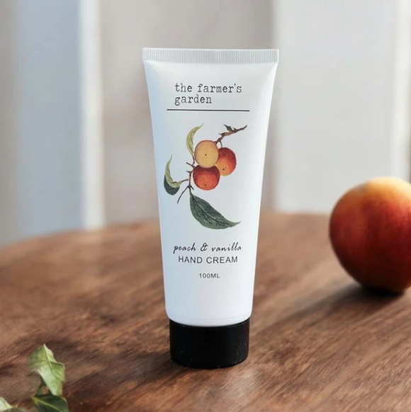 Peach and Vanilla Hand Cream