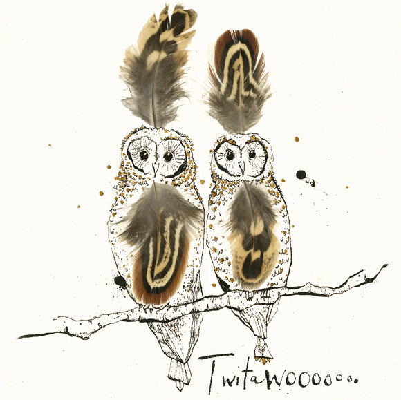 Twitawoooooo Owl Card – Camperdown Lane