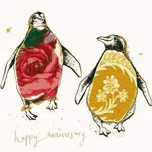 Happy Anniversary Penguins Card