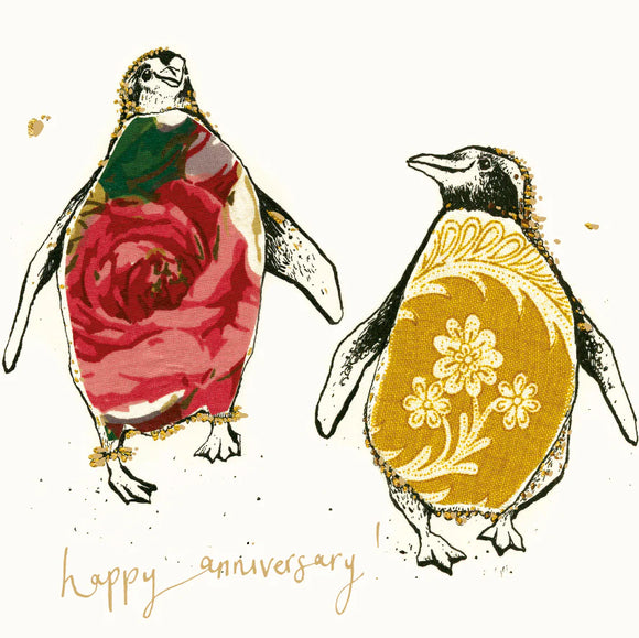 Happy Anniversary Penguins Card