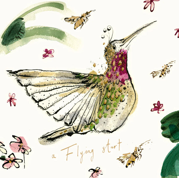 A Flying Start Card