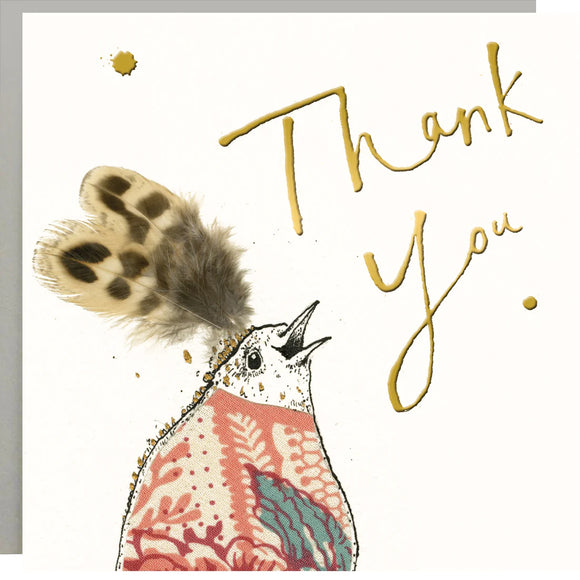 Bird Thank You Card