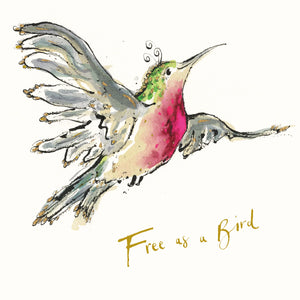 Free as a Bird Card