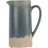 Green and Blue Dipped Jug