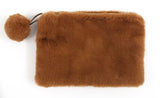 Faux Fur Make Up Bags