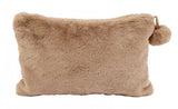 Faux Fur Toiletry Bags