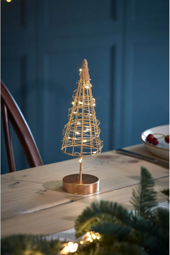 LED Tree  Light - Gold