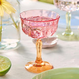 Assorted Colour Wine Glasses