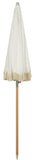 White Fringed Sun Parasol