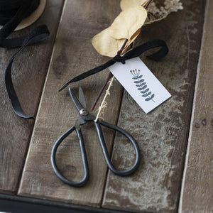 Black Metal Artisan Scissors