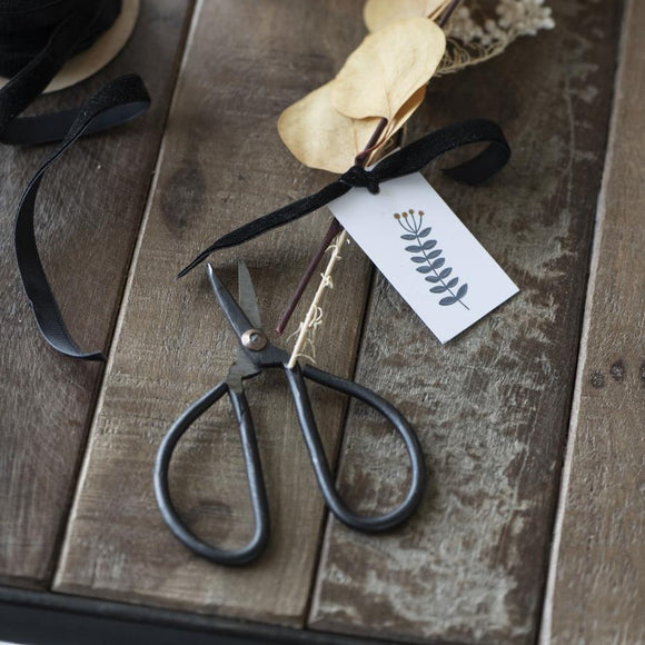 Black Metal Artisan Scissors